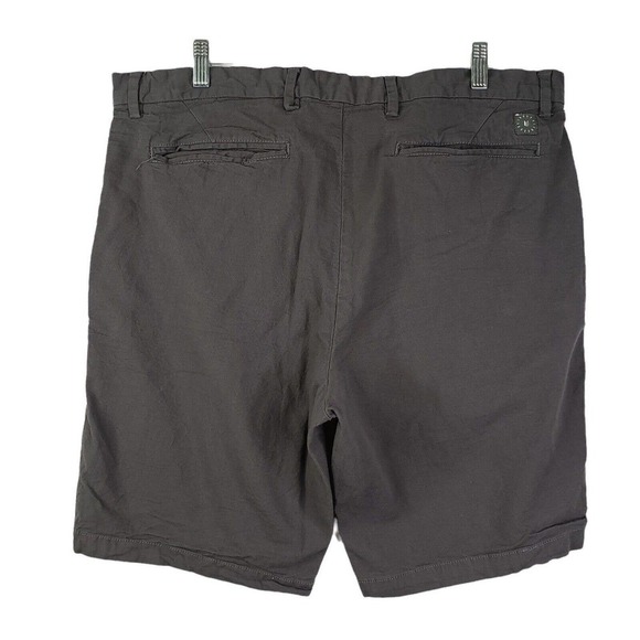 Link Soul Shorts Mens 38 Grey Chino Lightweight Cotton Bamboo Golf Golfing Mens - Picture 3 of 11